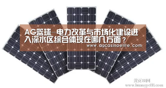 AG篮球-电力改革与市场化建设进入深水区综合体现在哪几方面?(图1) AG棋牌